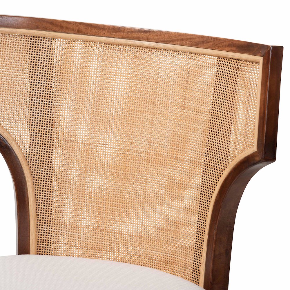 Franco Rattan-Back Dining Chair. Picture 6