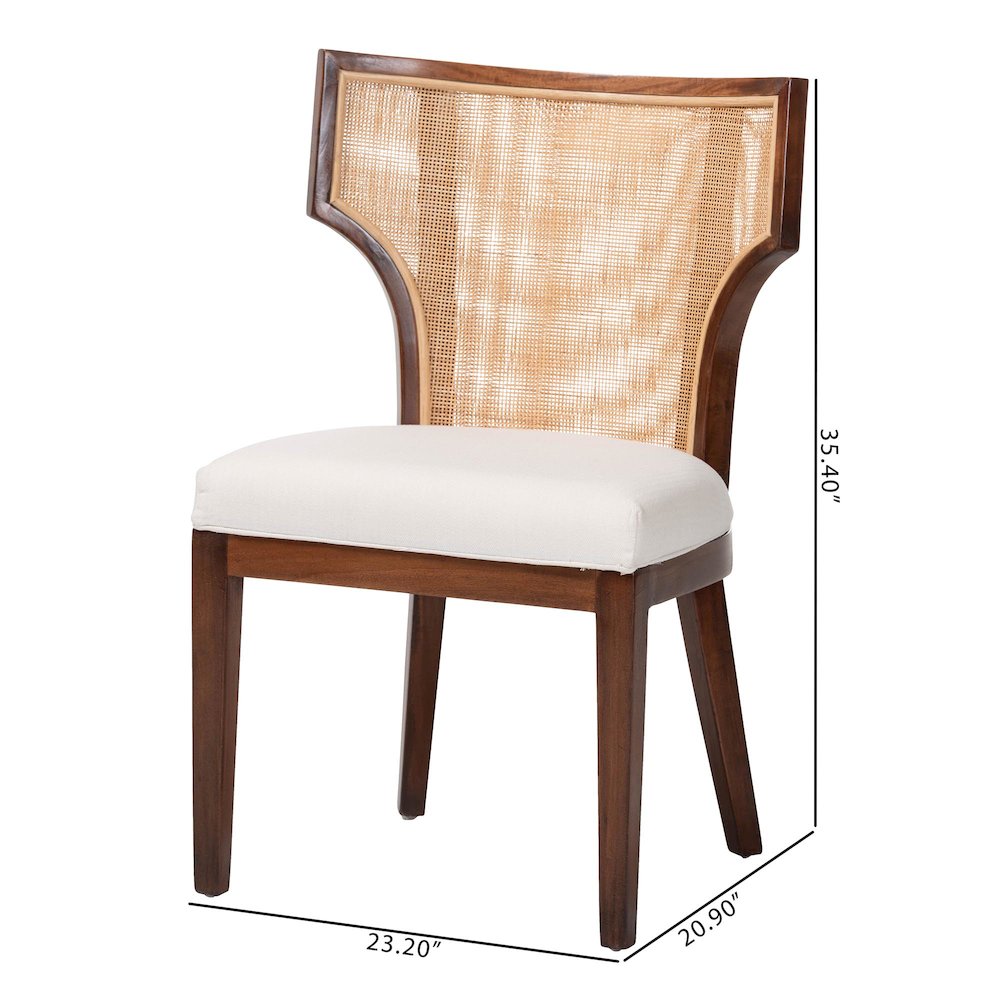 Franco Rattan-Back Dining Chair. Picture 10