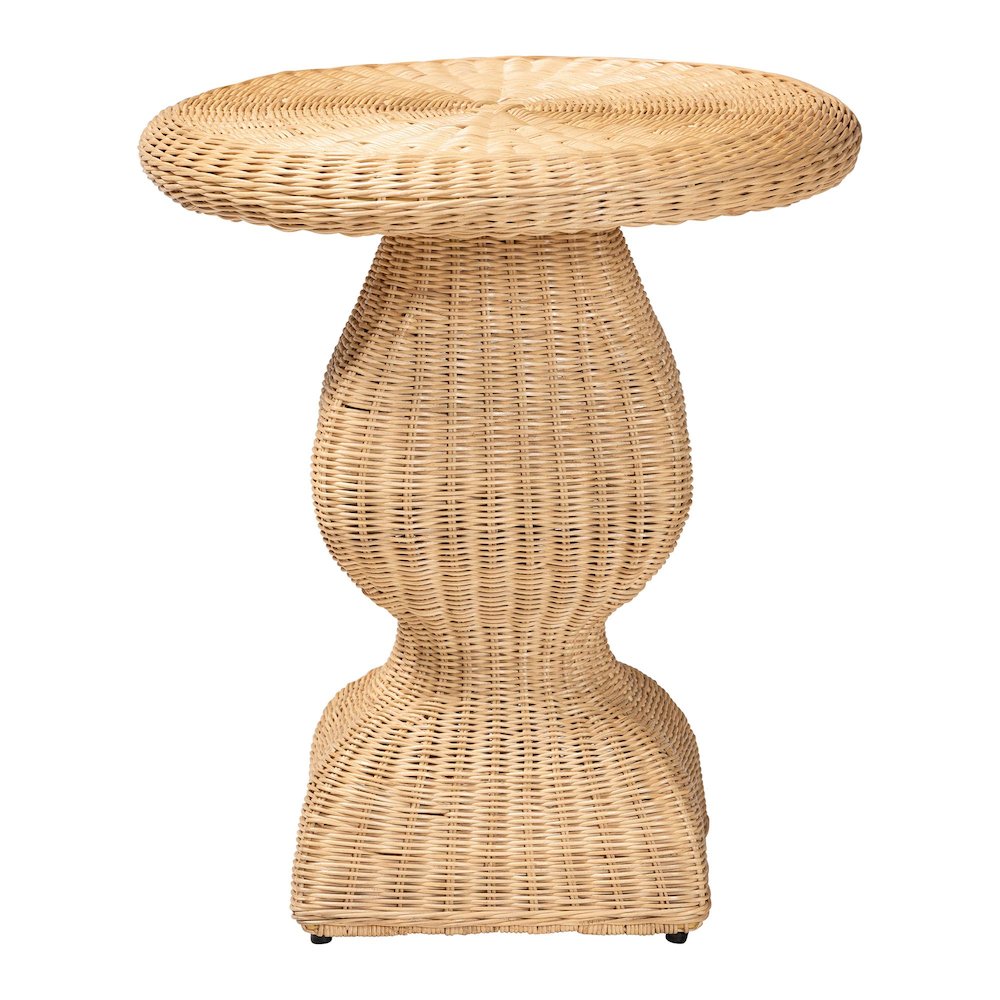 Hideo Natural Rattan End Table. Picture 2
