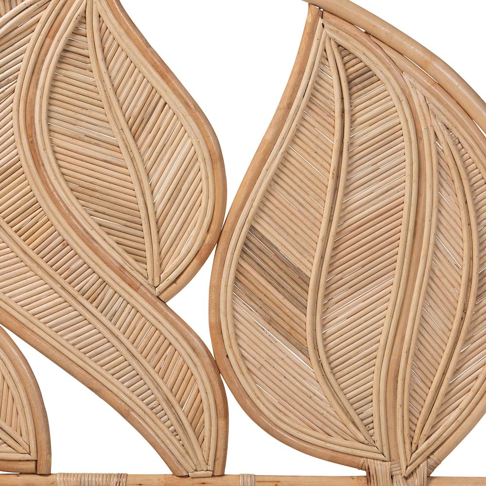 Lifen Natural Rattan Standalone Headboard, King. Picture 4