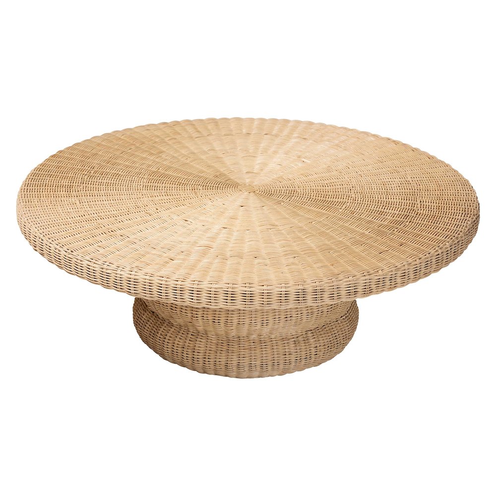 Silvia Natural Rattan Coffee Table. Picture 2