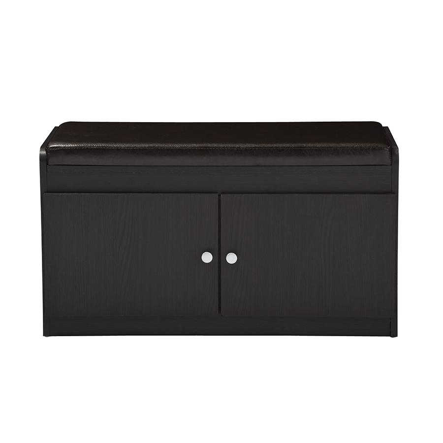 Leather Seating Bench. Picture 6