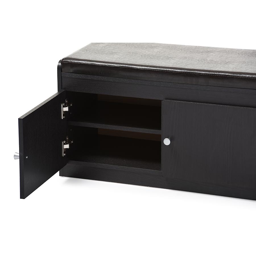 Leather Seating Bench. Picture 3