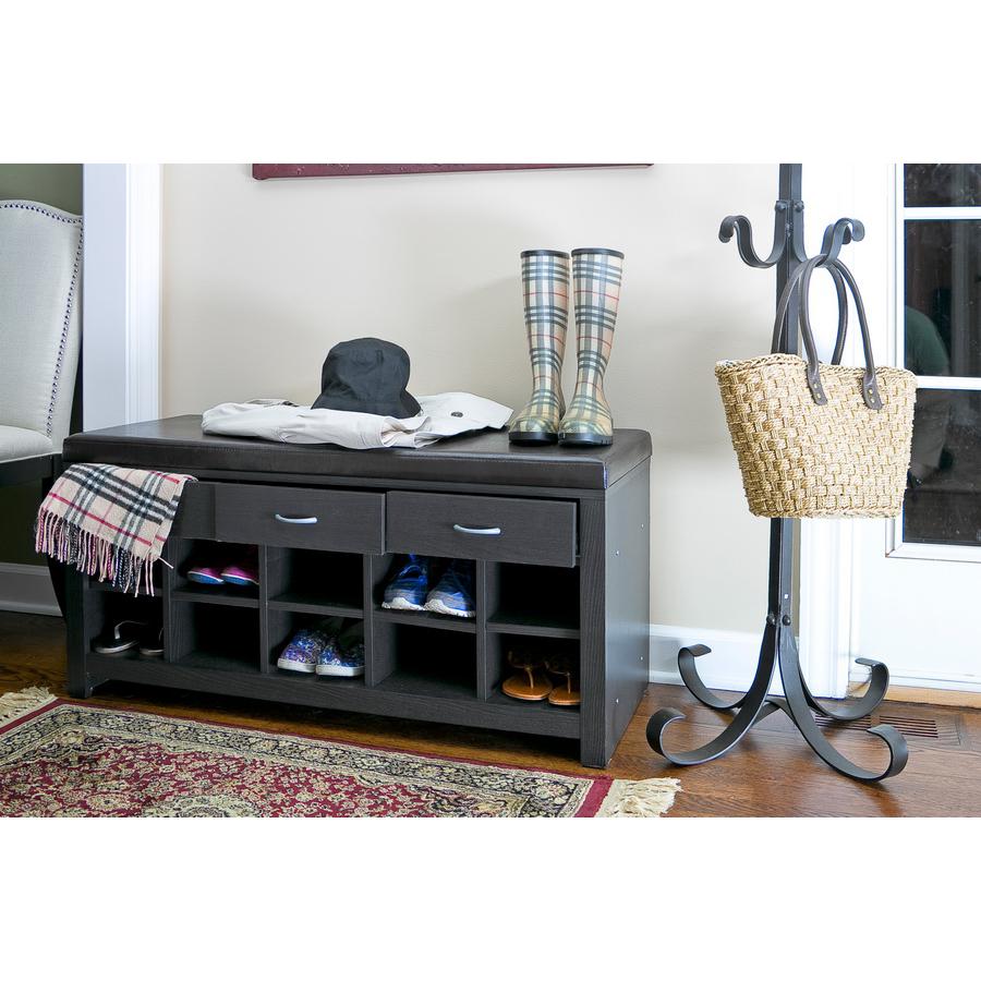 Baxton Studio Espresso Entryway Bench. Picture 2