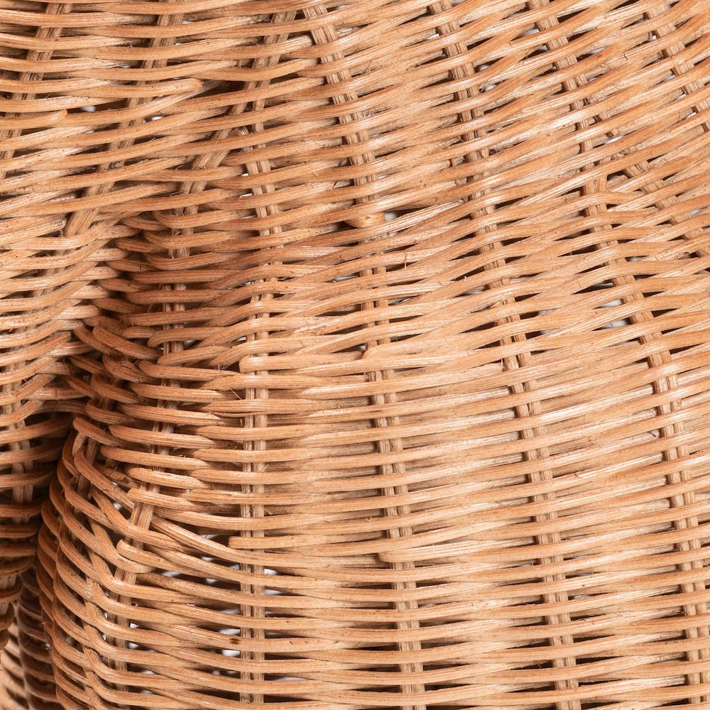 Persis Natural Rattan Poodle Umbrella Holder. Picture 6