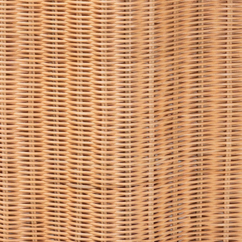 Danilo Natural Rattan Laundry Hamper - Handwoven Wicker Storage Basket for. Picture 4