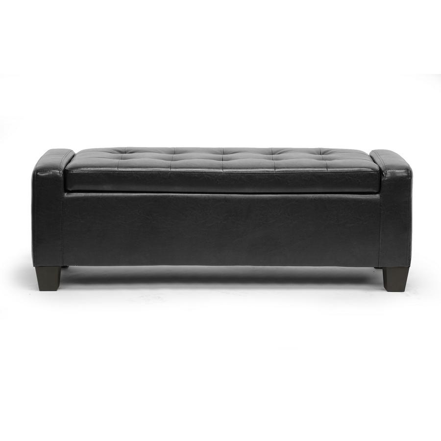 Black Ottoman. Picture 2