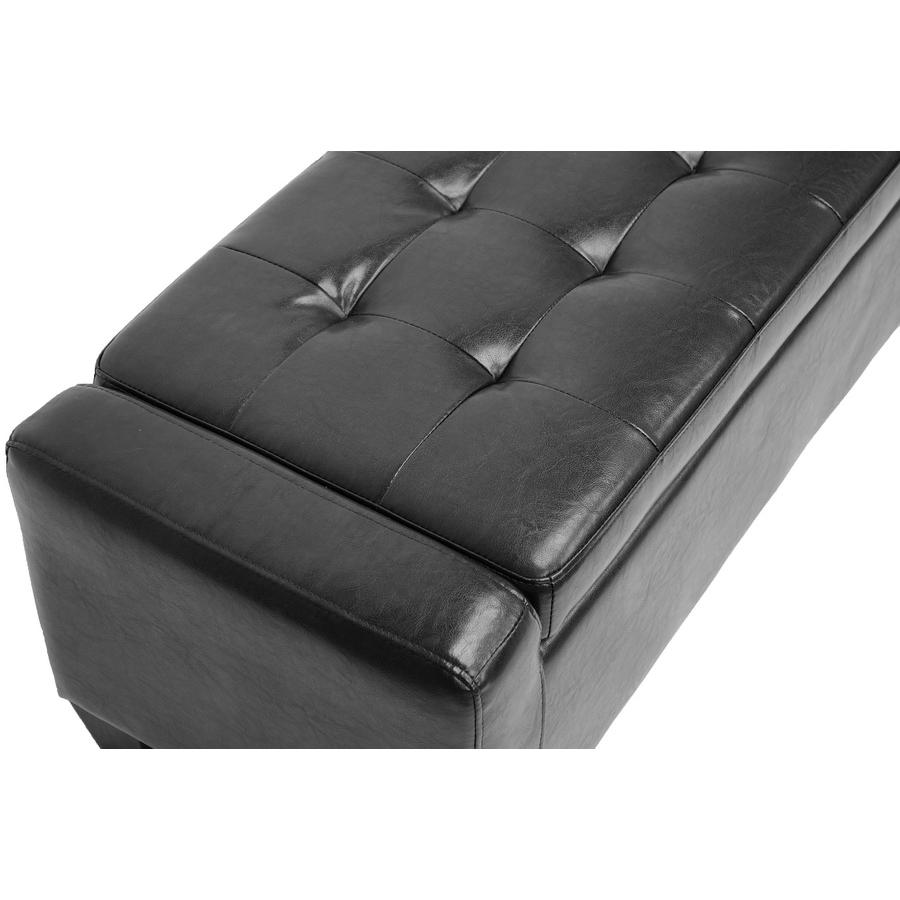 Black Ottoman. Picture 4