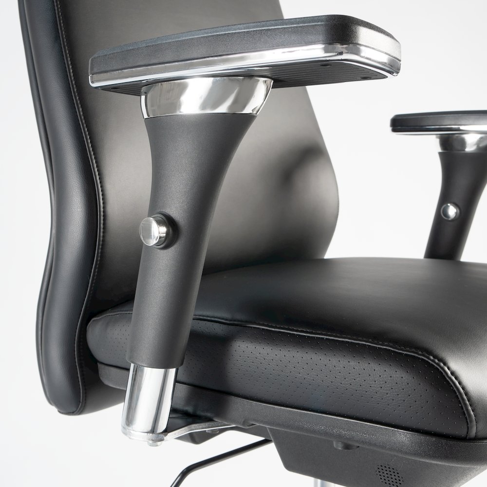 Studio C High Back Leather Executive Office Chair. Picture 4