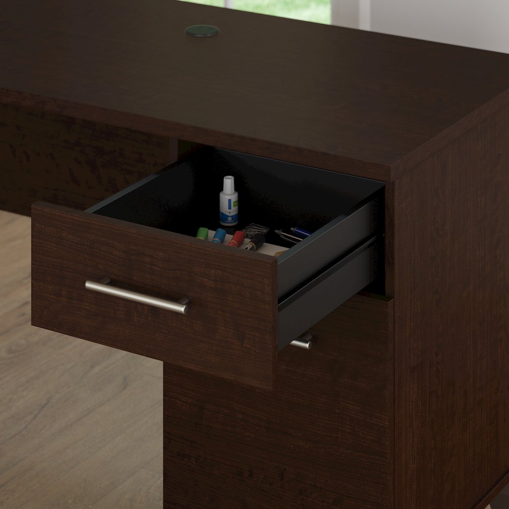 Somerset 72W Office Desk with Drawers. Picture 3