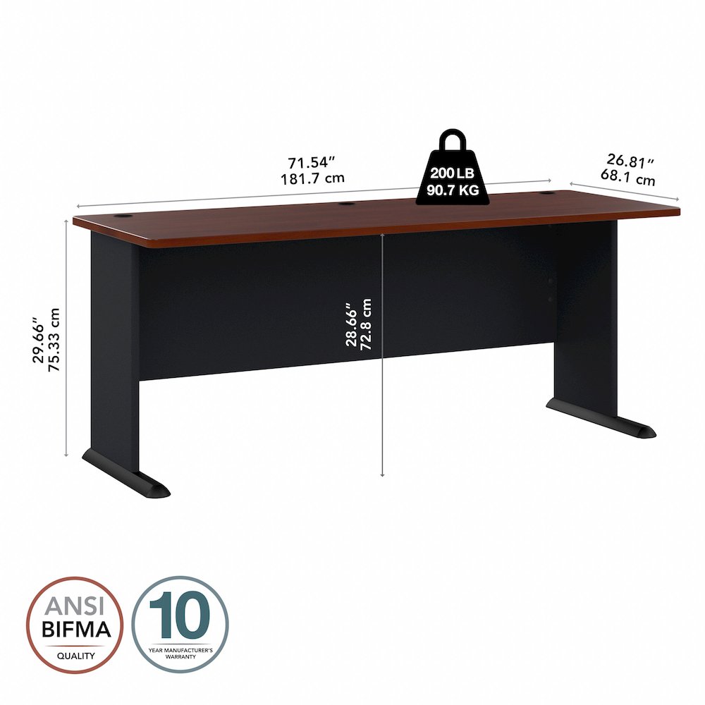 Series A 72W Desk. Picture 7