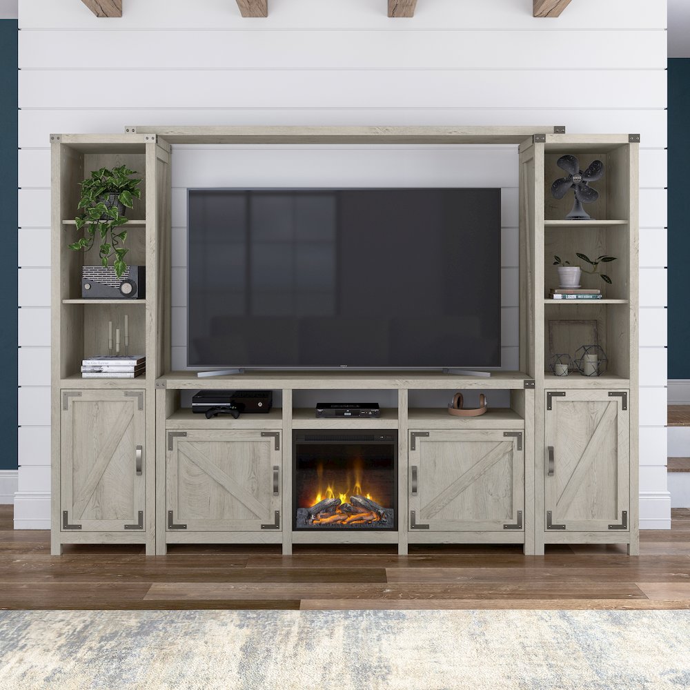 Knoxville 65W Farmhouse TV Stand for 75 Inch TV. Picture 3