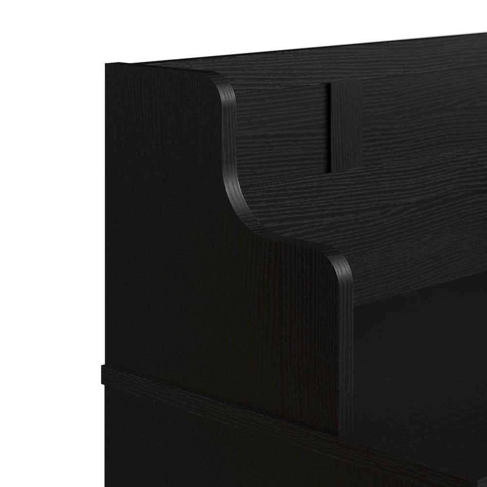 Woodland Entryway Storage Set with Hall Trees and Shoe Bench with Doors. Picture 7