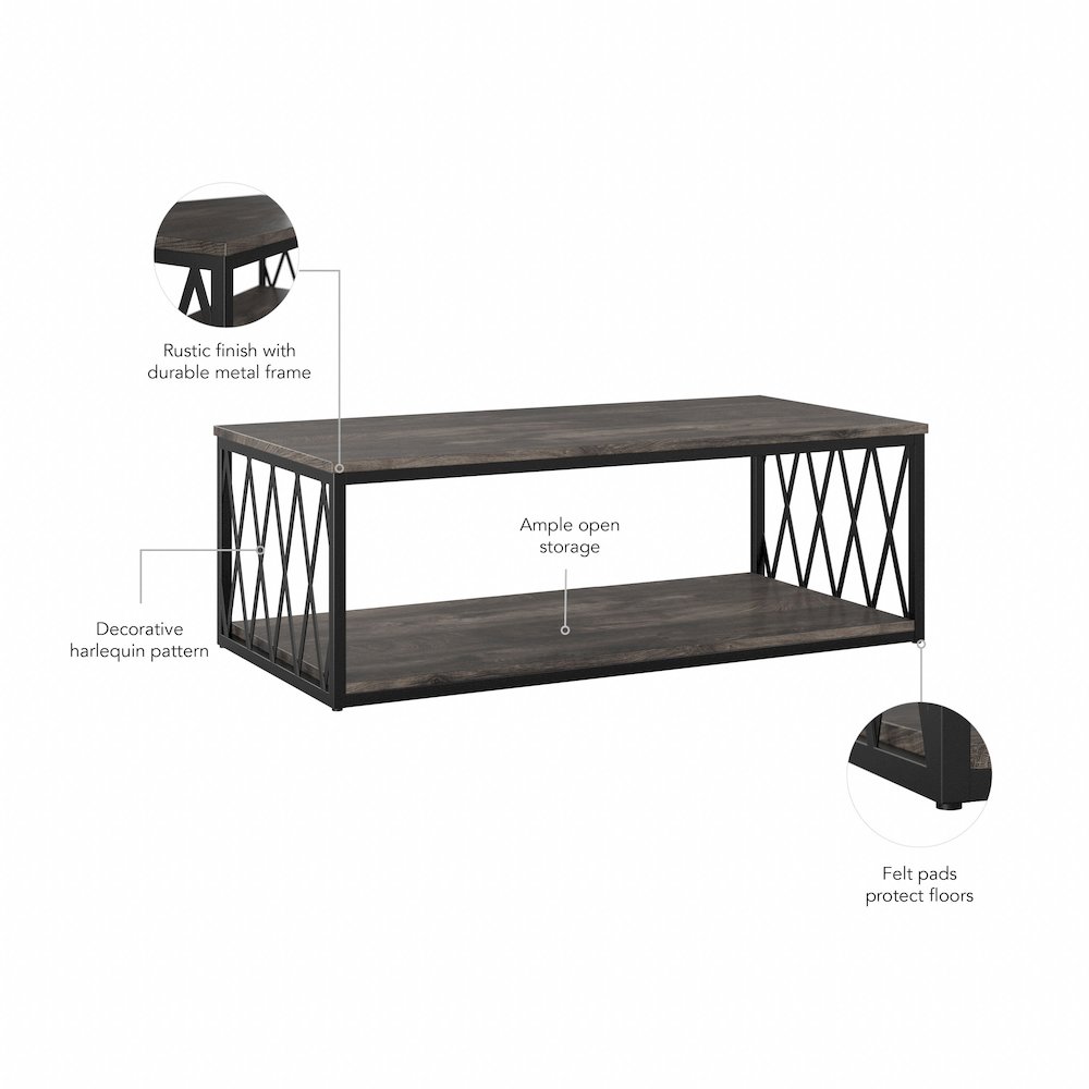 City Park Industrial Coffee Table. Picture 6