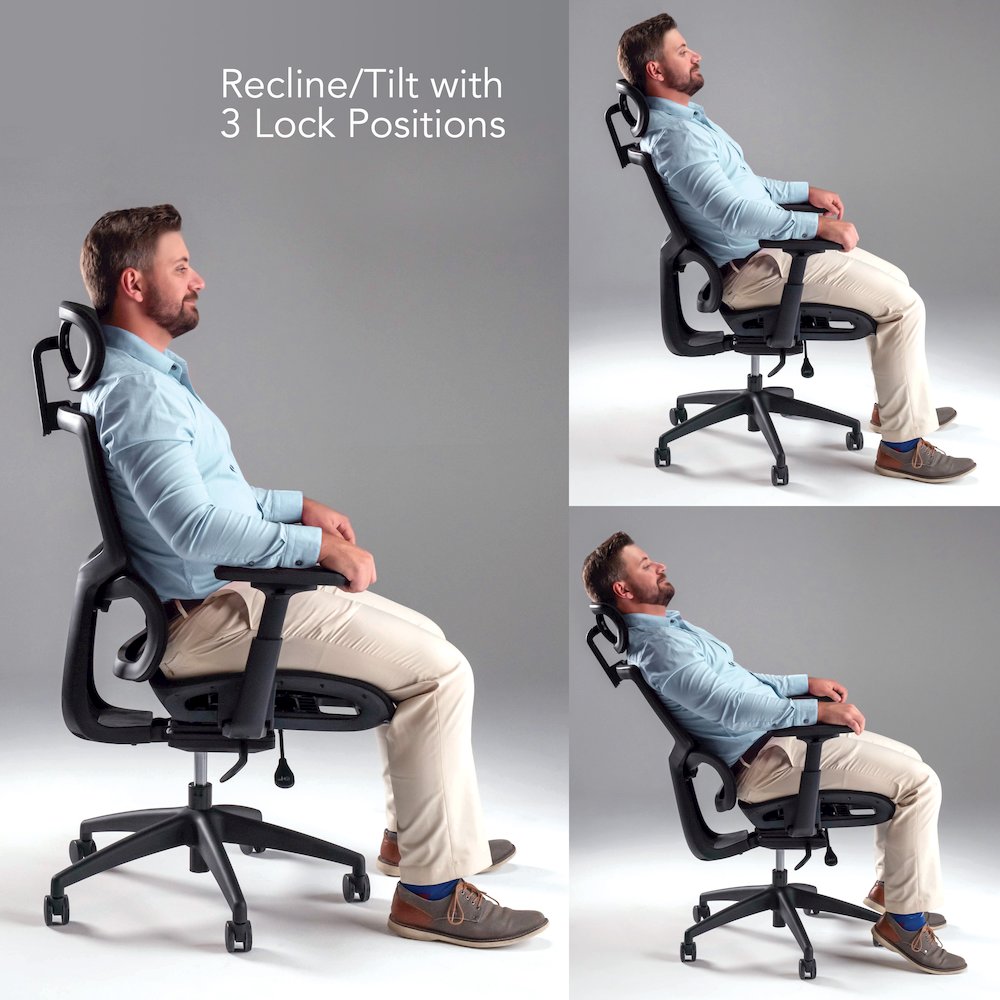 Align High Back Ergonomic Office Chair with Lumbar Support. Picture 9