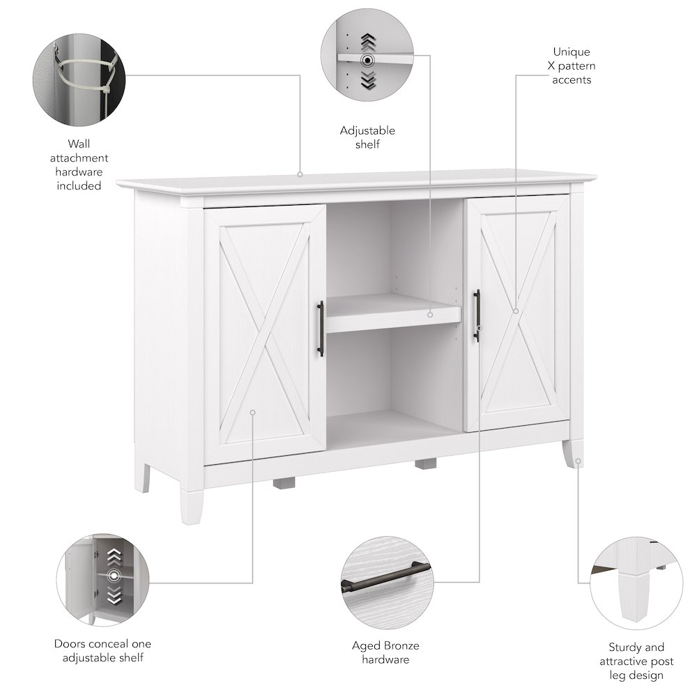 Key West Accent Cabinet with Doors. Picture 8