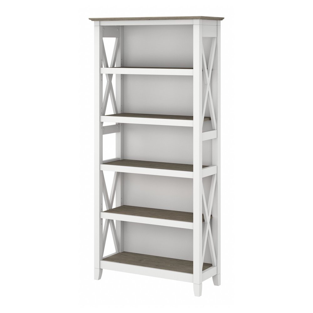 Key West Tall 5 Shelf Bookcase. Picture 1
