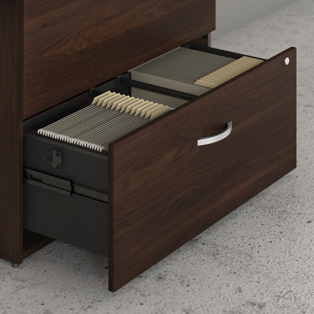 Hybrid 2 Drawer Lateral File Cabinet - Assembled. Picture 3