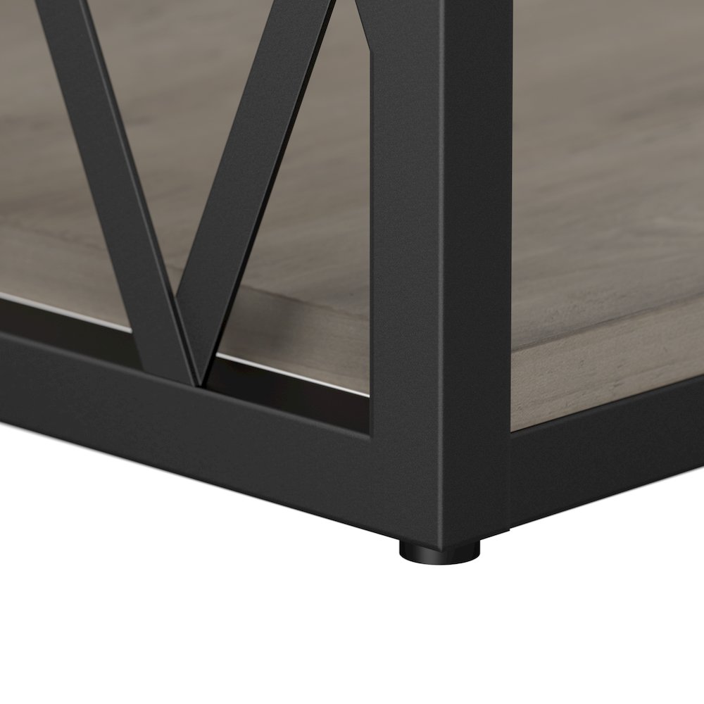 City Park Industrial End Table with Drawer. Picture 6