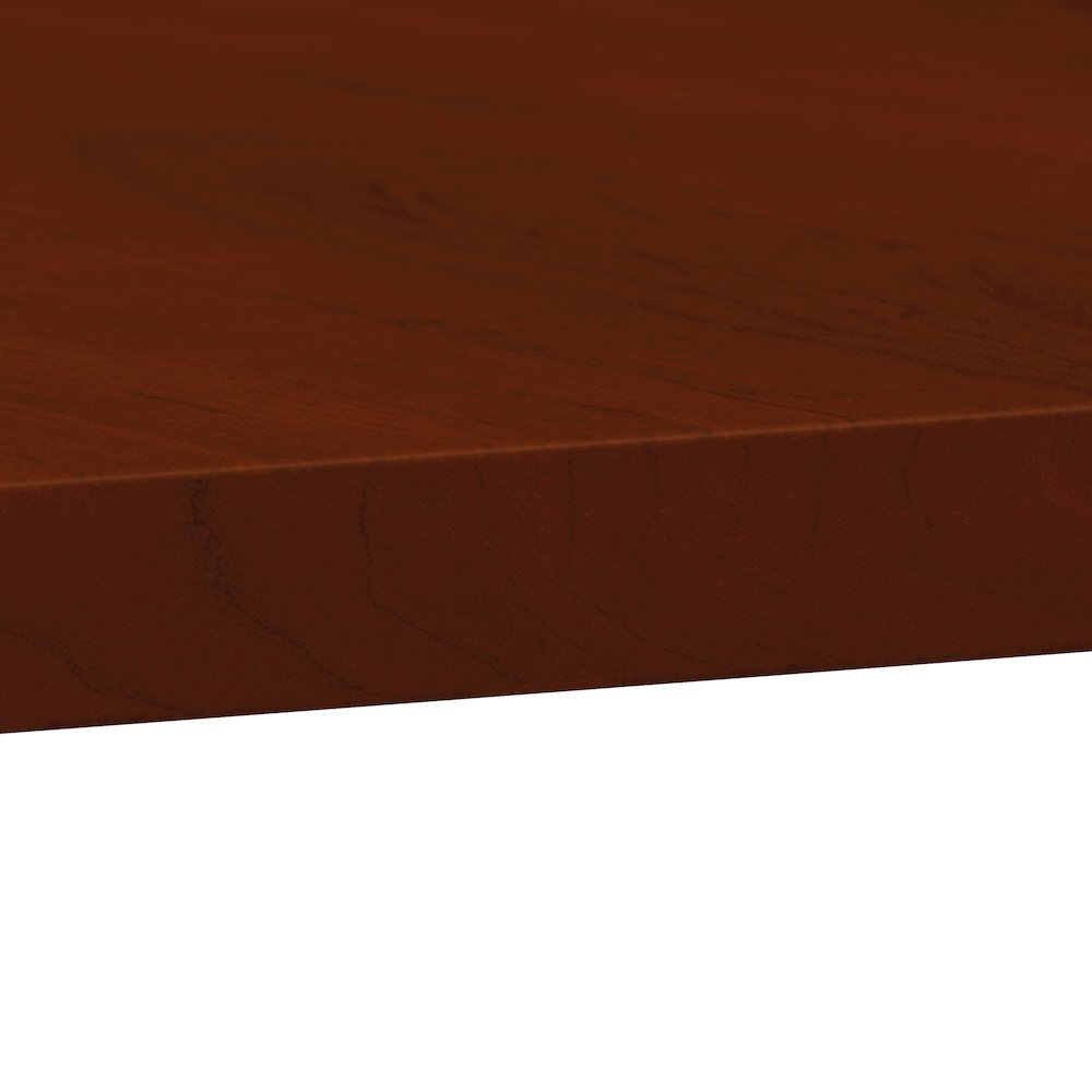 72W x 36D Boat Shaped Conference Table with Wood Base. Picture 3