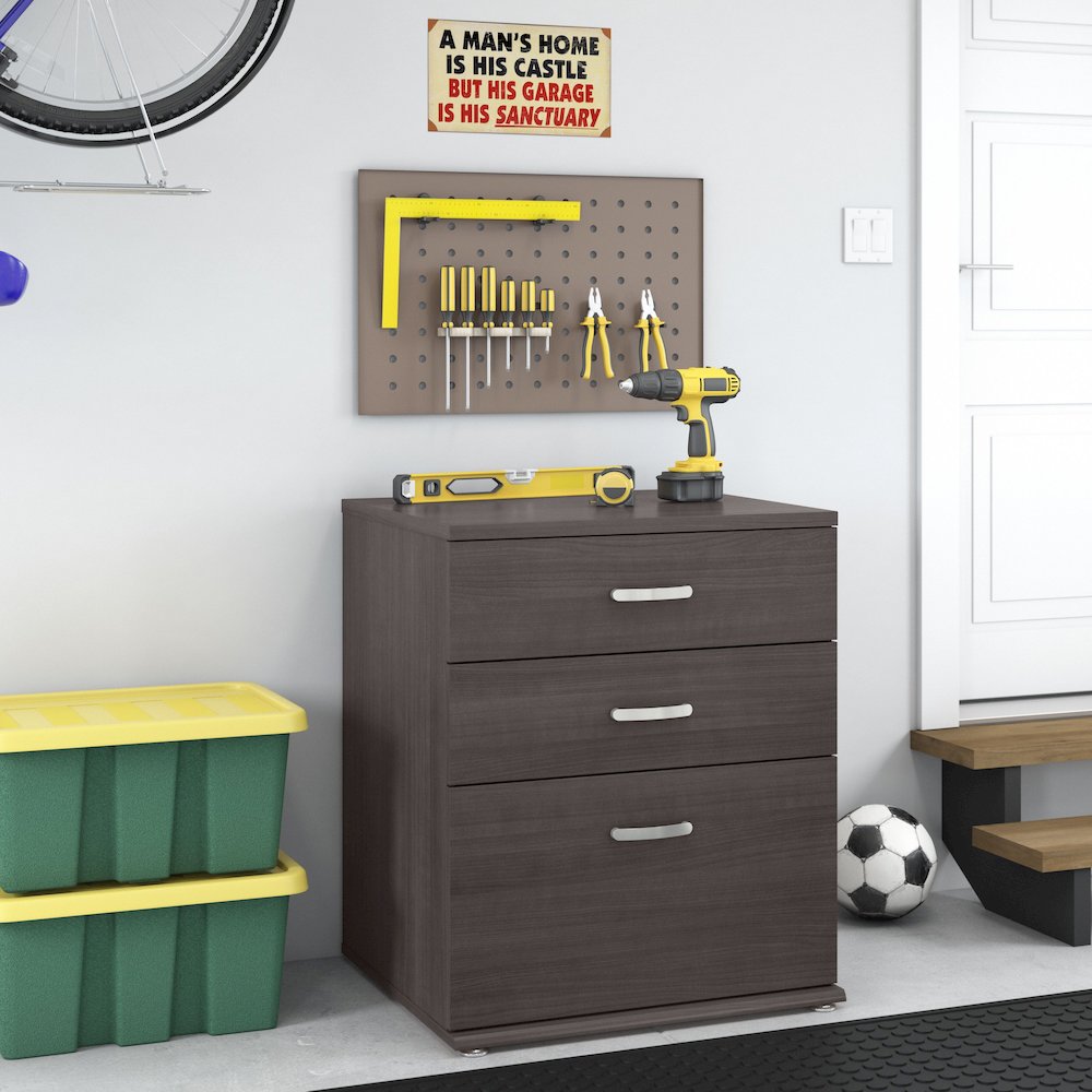 Universal Garage Storage Cabinet with Drawers. Picture 2