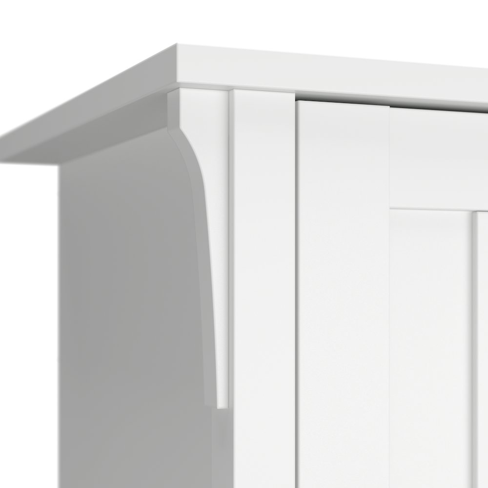 Salinas Tall Storage Cabinet with Doors. Picture 5