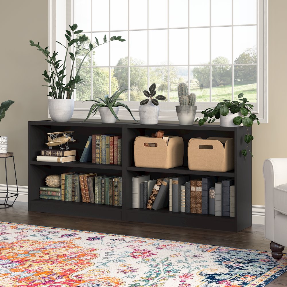 Universal Small 2 Shelf Bookcase - Set of 2. Picture 2