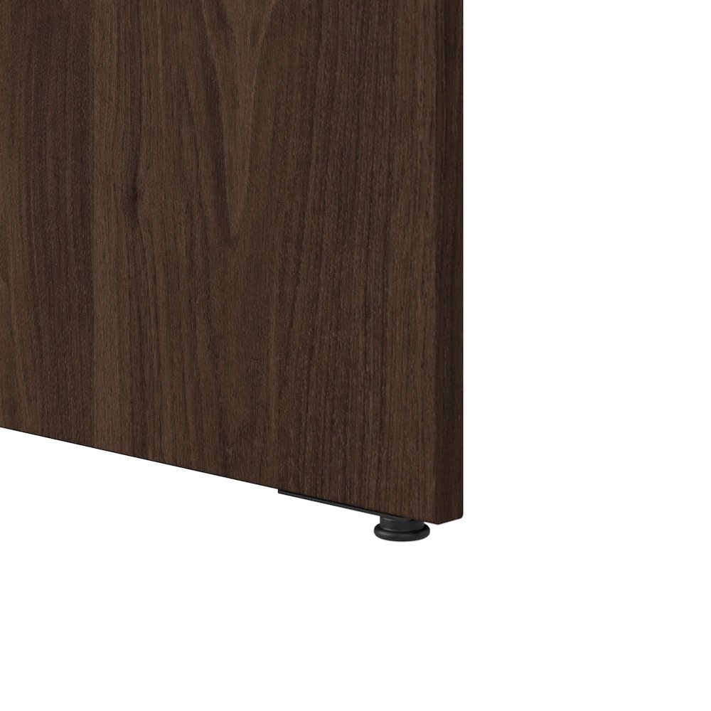 96W x 42D Boat Shaped Conference Table with Wood Base. Picture 5