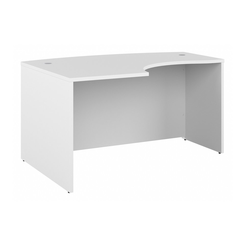 Studio C 60W x 43D Left Hand L-Bow Desk Shell. Picture 1