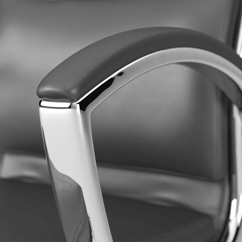 Jamestown High Back Leather Executive Office Chair. Picture 4