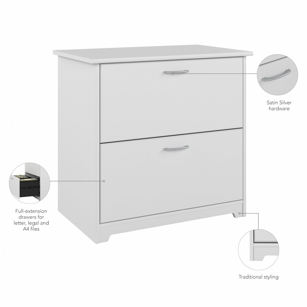Cabot 2 Drawer Lateral File Cabinet. Picture 6