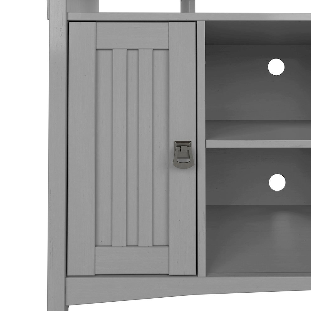 Salinas Entryway Storage Set with Hall Tree, Shoe Bench and Accent Cabinet. Picture 4
