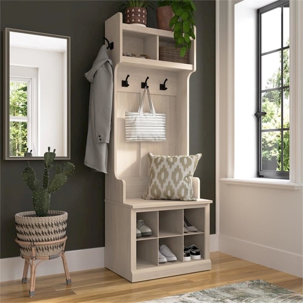 Woodland 24W Hall Tree with Coat Hooks. Picture 2