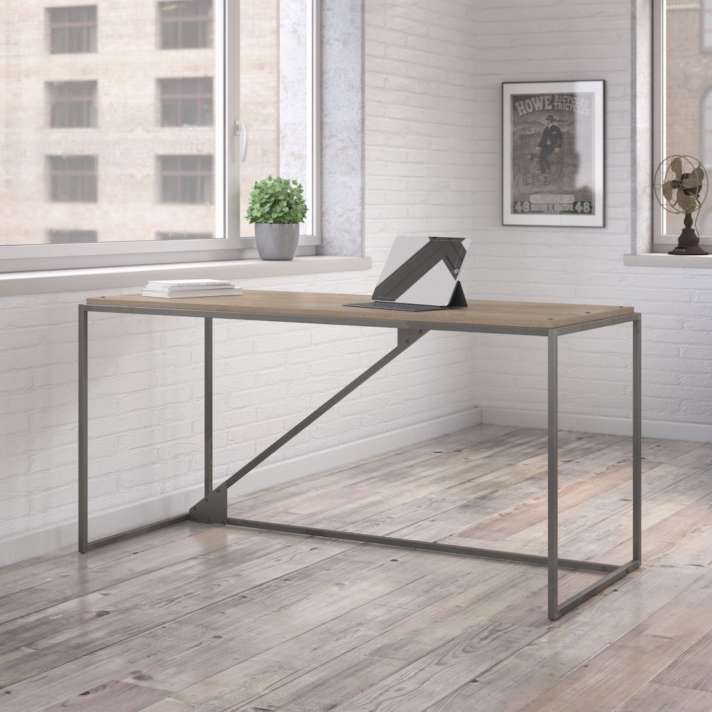 Refinery 62W Industrial Desk. Picture 2