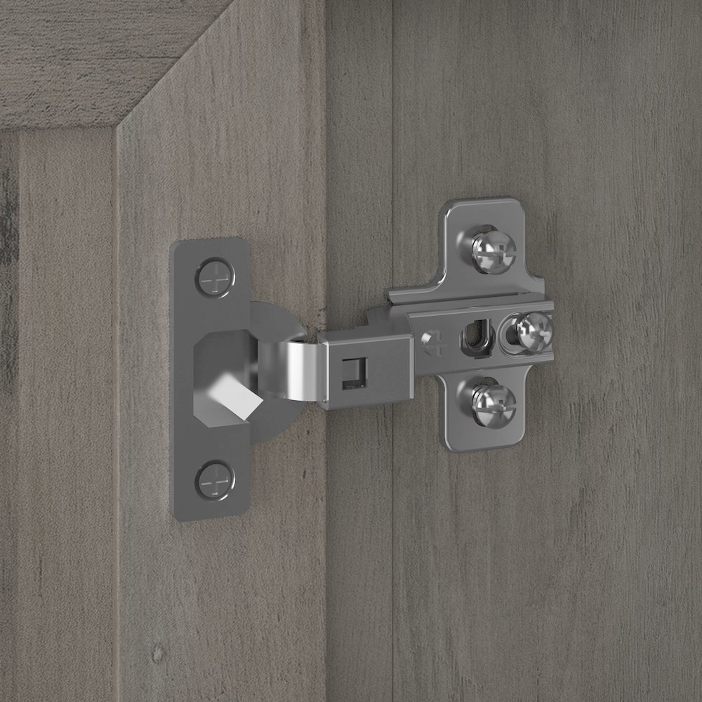 Key West Bathroom Wall Cabinet with Doors. Picture 5