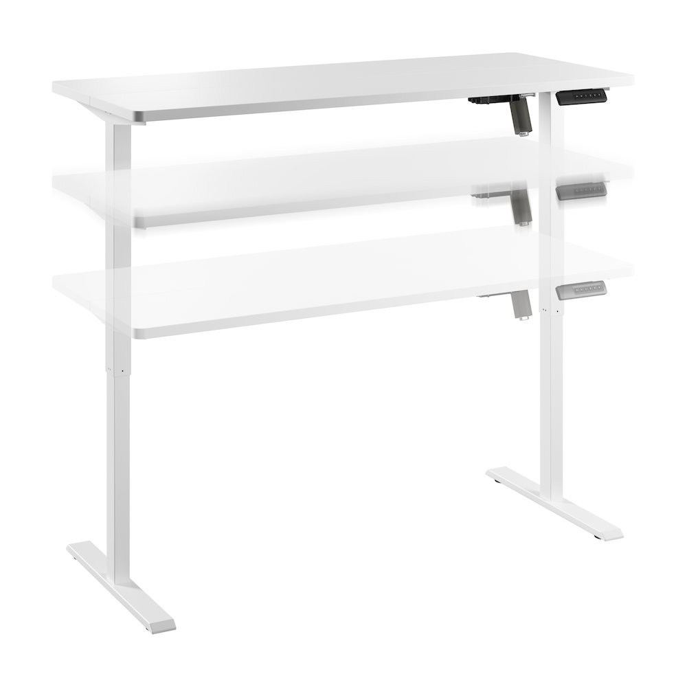 Energize 55W x 24D Electric Height Adjustable Standing Desk. Picture 1