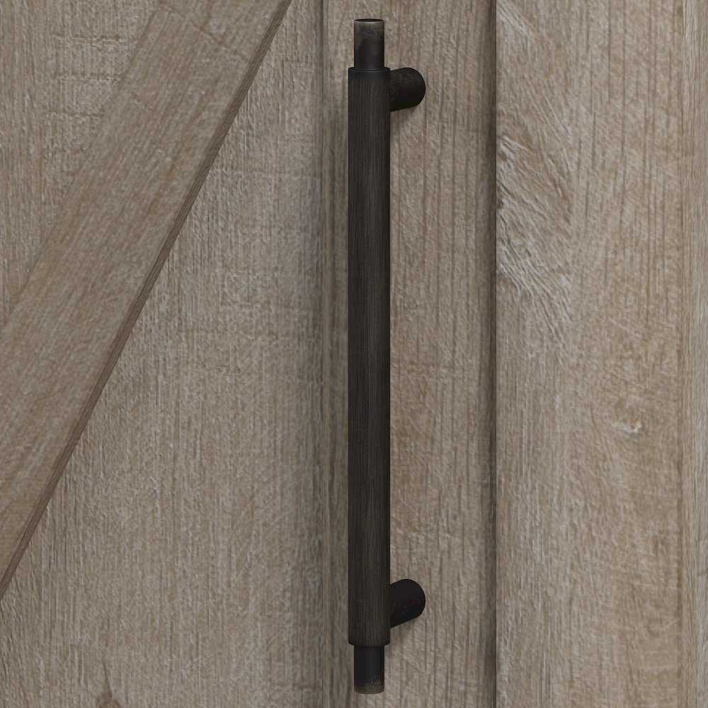 Key West Secretary Desk with Keyboard Tray and Storage Cabinet. Picture 5