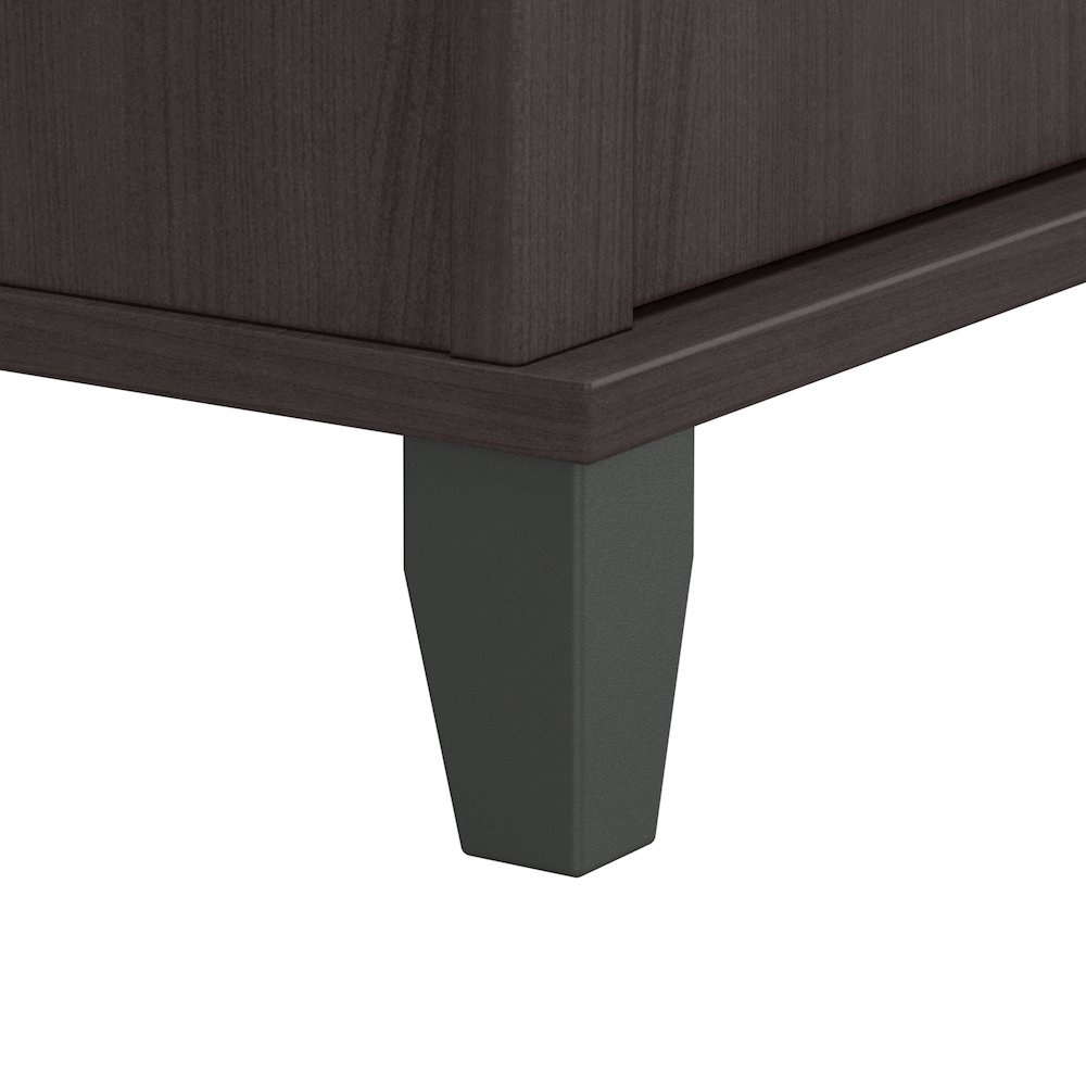 Somerset Nightstand with Drawer and Shelves. Picture 4