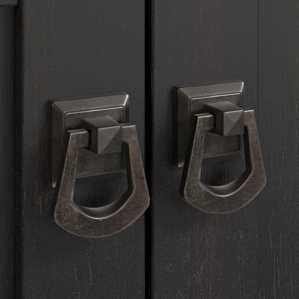 Salinas Small Storage Cabinet with Doors and Shelves. Picture 4