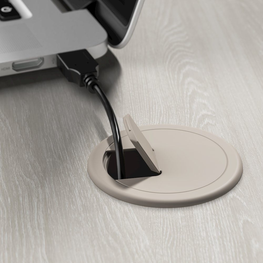 Echo L Shaped Desk with Mobile File Cabinet. Picture 6