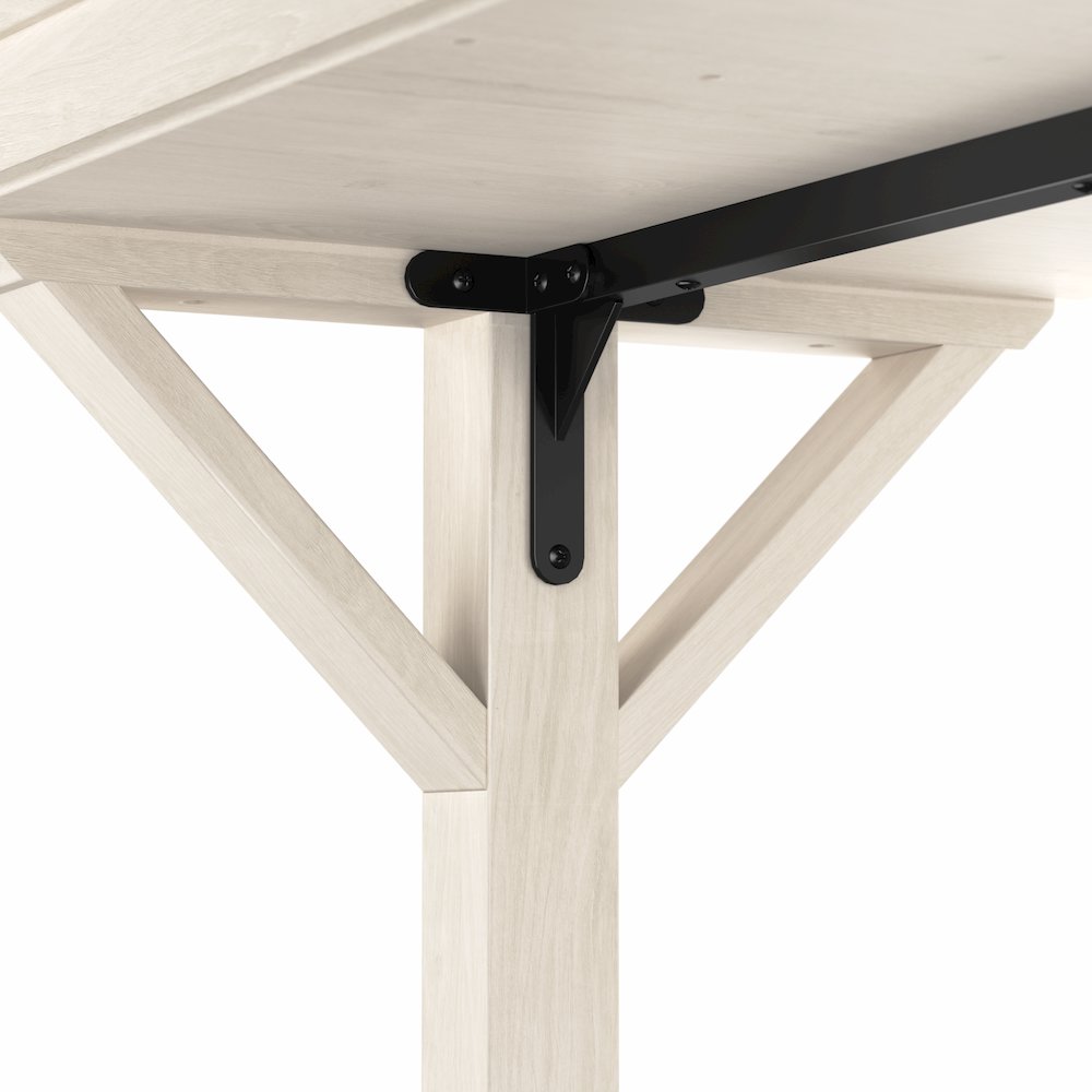 Homestead 60W Farmhouse L Shaped Desk. Picture 4