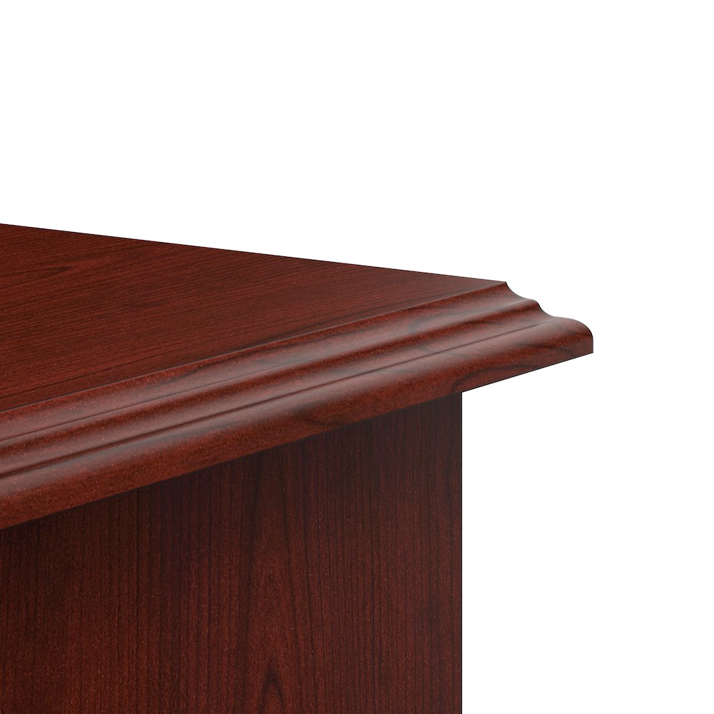 Arlington L Shaped Desk with Drawers and Keyboard Tray. Picture 7