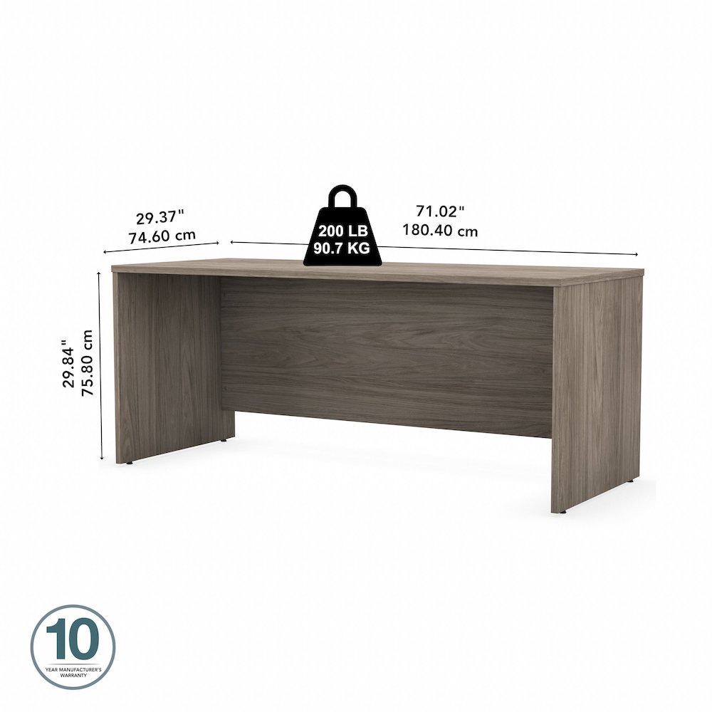 Studio C 72W x 30D Office Desk. Picture 7