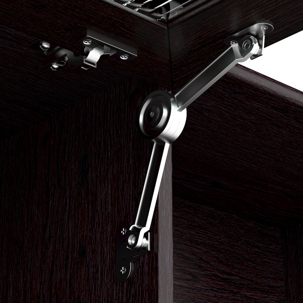 Cabot 60W 3 Position Sit to Stand L Shaped Desk. Picture 4