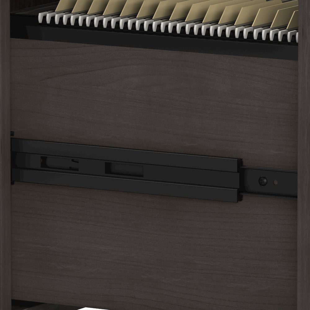 Echo L Shaped Desk with Mobile File Cabinet. Picture 5