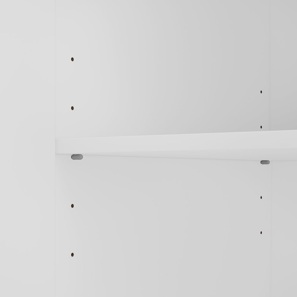 Universal Tall Linen Cabinet with Doors and Shelves. Picture 5