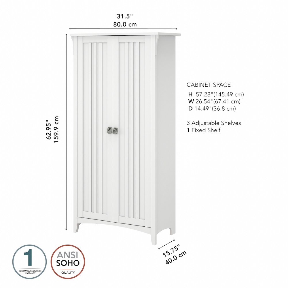 Salinas Kitchen Pantry Cabinet with Doors. Picture 9