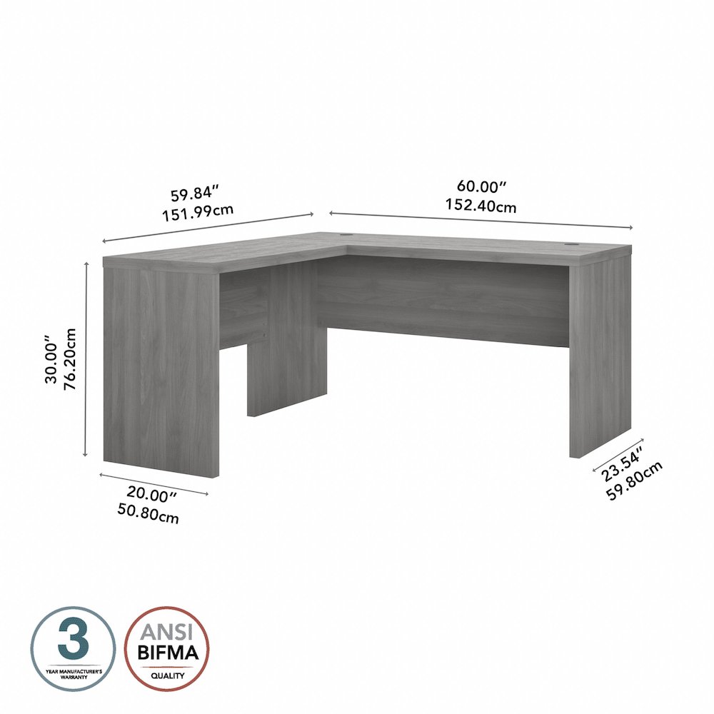 Echo L Shaped Desk. Picture 7