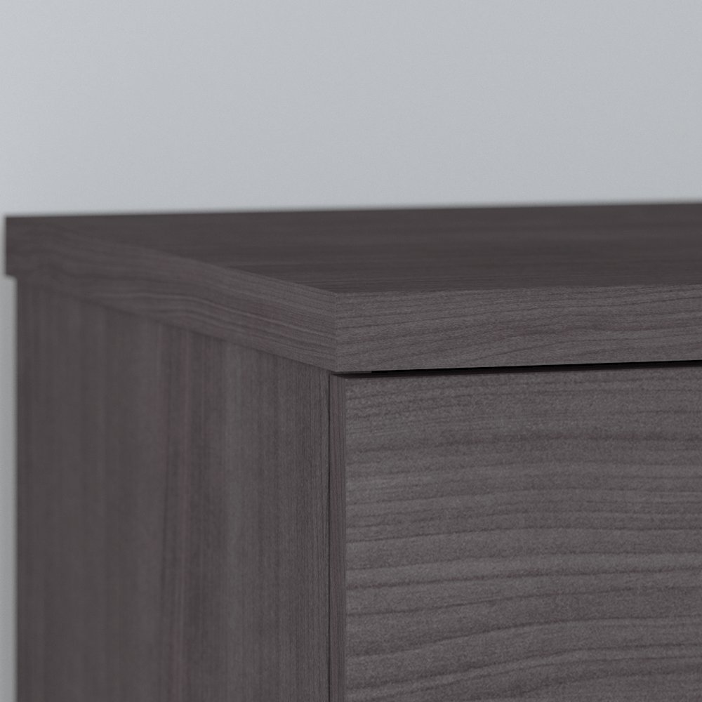 Somerset 72W 3 Position Sit to Stand L Shaped Desk with Hutch. Picture 8