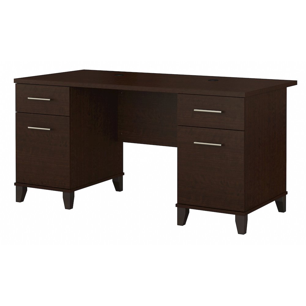 Somerset 60W Office Desk with Drawers. Picture 1